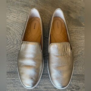 Birdies The Swift leather sneaker- gold